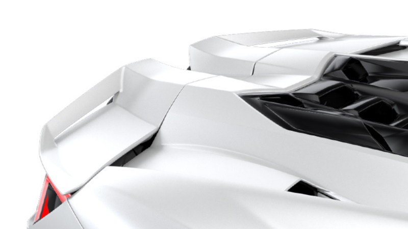 Photo of 1016 Industries Carbon Active Race Spoiler for the Lamborghini Revuelto - Image 2